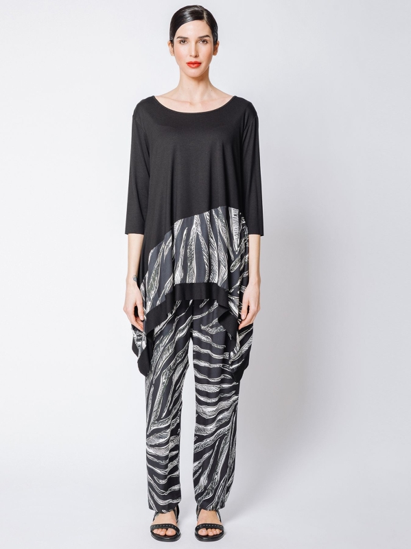OVER T-shirt with JUNGLE FEVER print insert