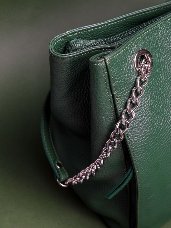 Borsa a mano in pelle