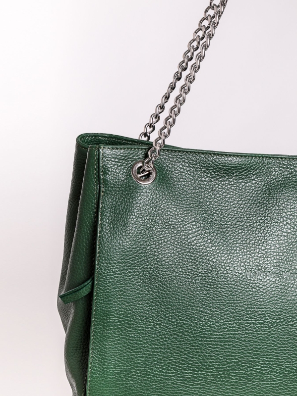 Borsa a mano in pelle