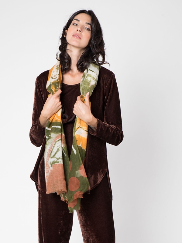 Sciarpa MIX FIORI&POIS