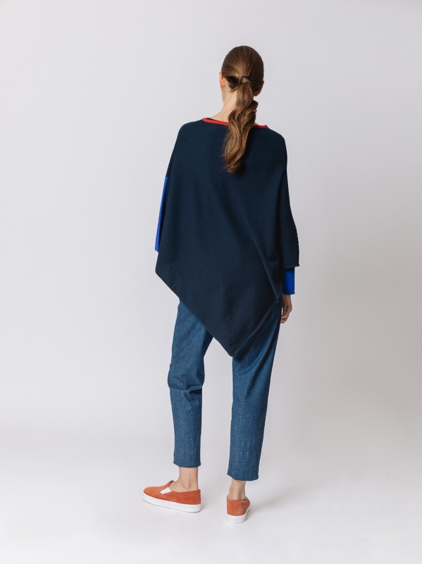Poncho COLOR BLOCK