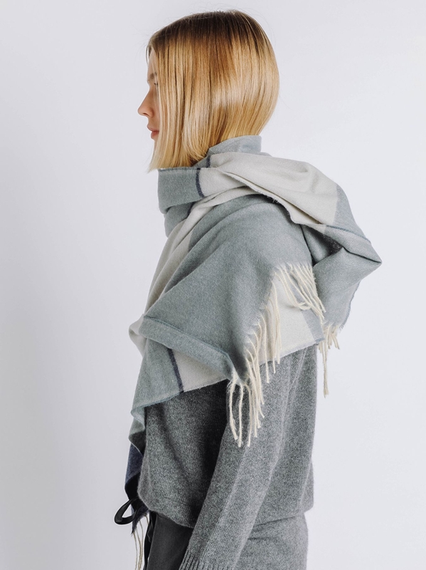 Sciarpa maxi righe TON SUR TON