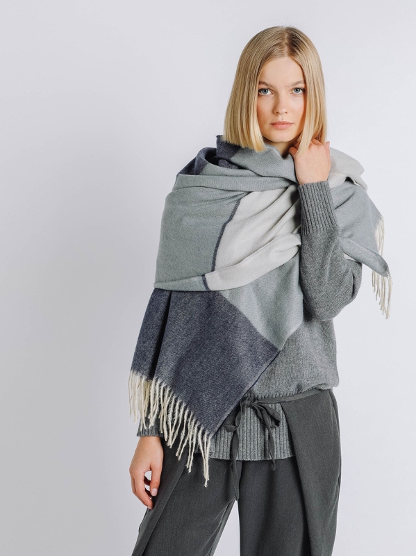 Sciarpa maxi righe TON SUR TON