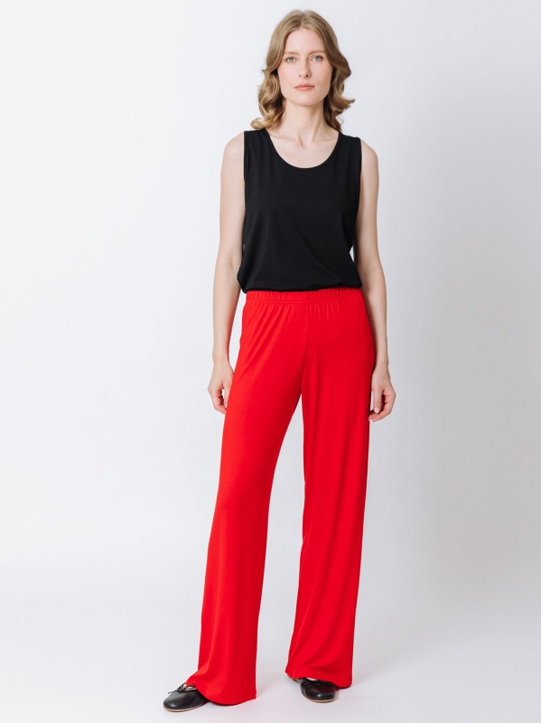Pantalone elastico ROSSO