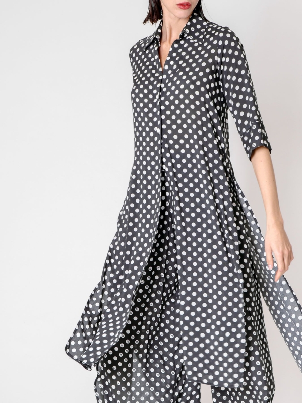 Camicia lunga kaftano POIS