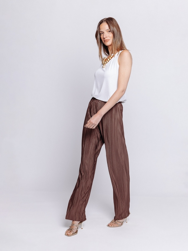 Pantalone in plissè