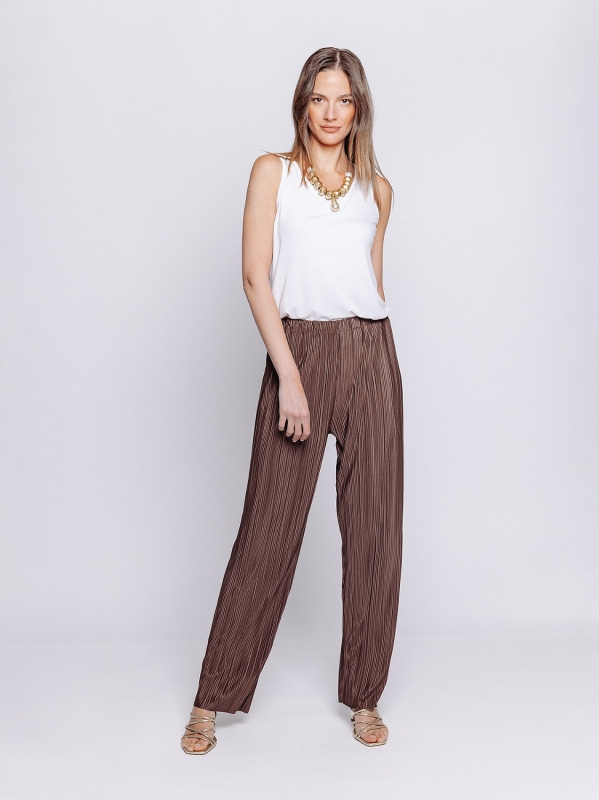 Pantalone in plissè