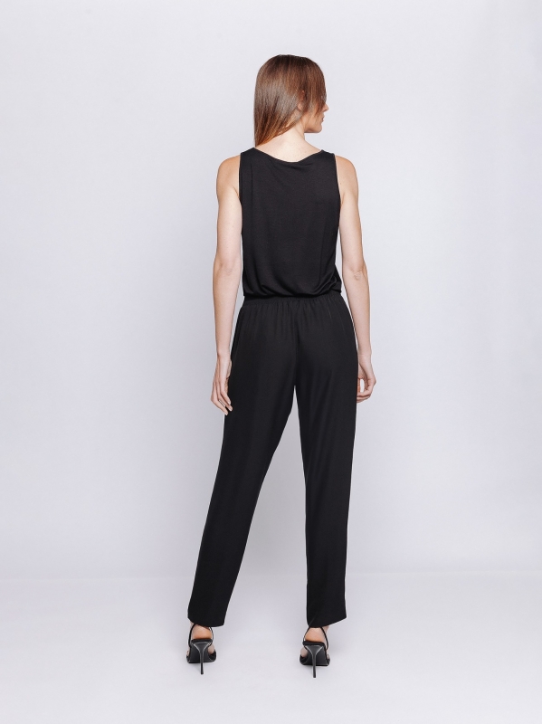 Pantalone chino in cady fluido