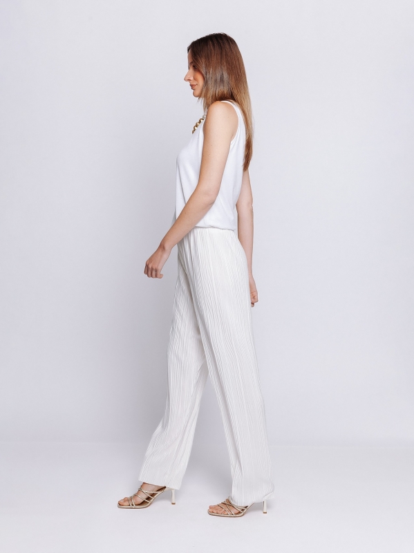 Pantalone in plissè