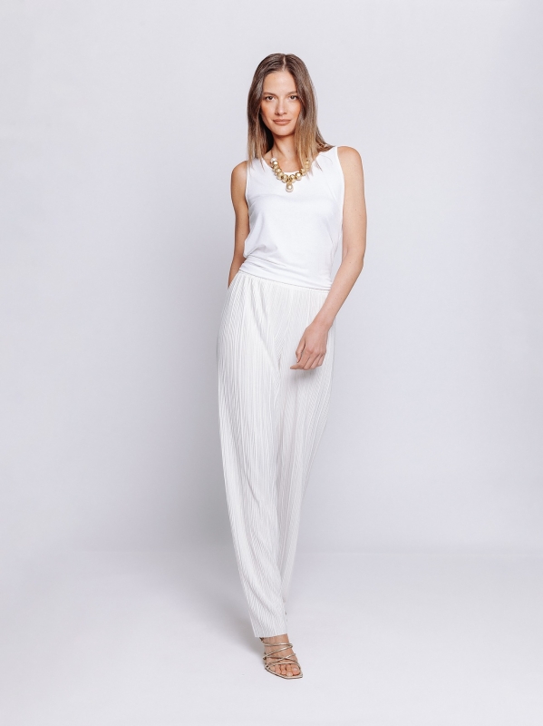 Pantalone in plissè