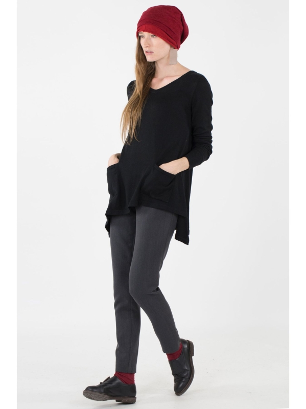 Maglia svasata con punte