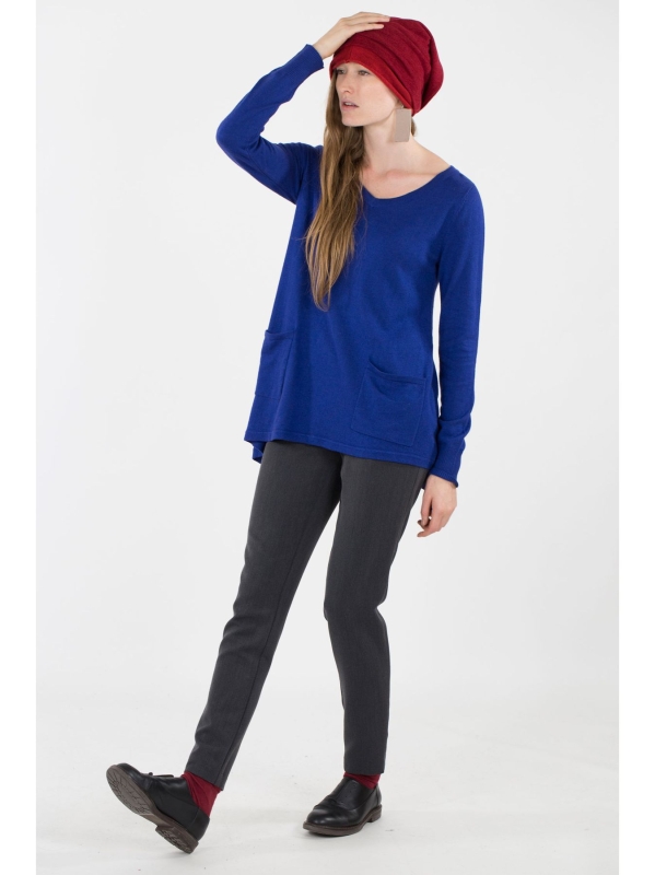 Maglia svasata con punte