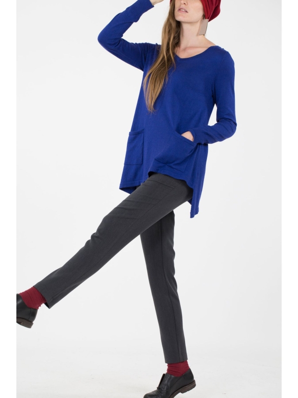 Maglia svasata con punte