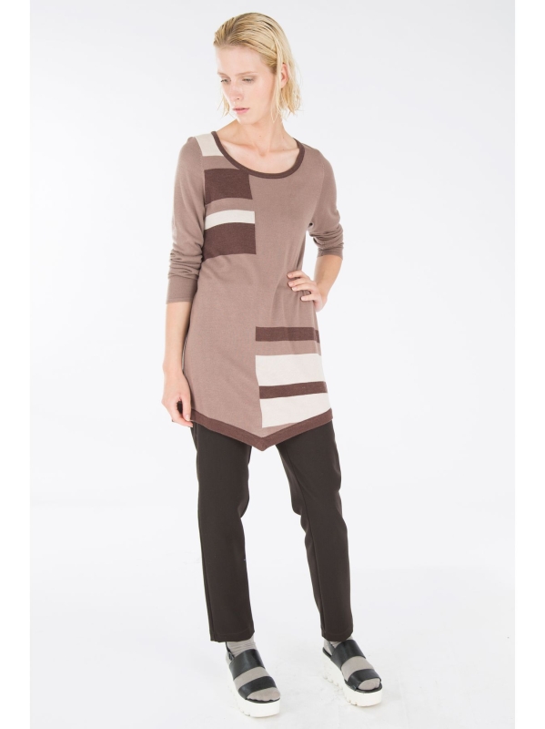 Maglia svasata con punta