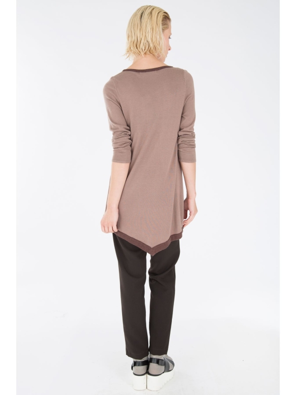 Maglia svasata con punta