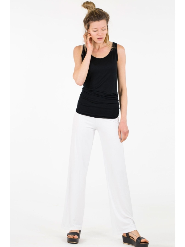 Pantalone elastico BIANCO