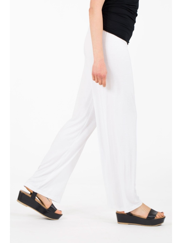 Pantalone elastico BIANCO