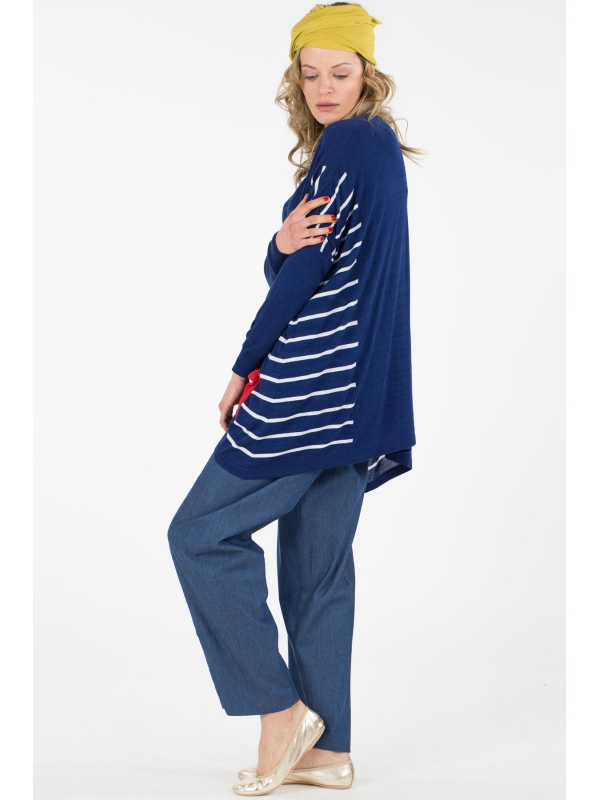 Maxi cardigan svasato