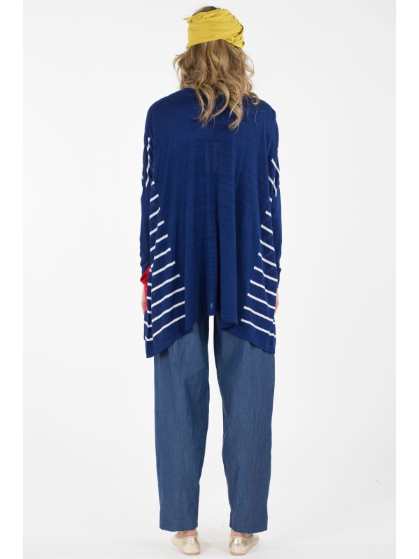 Maxi cardigan svasato
