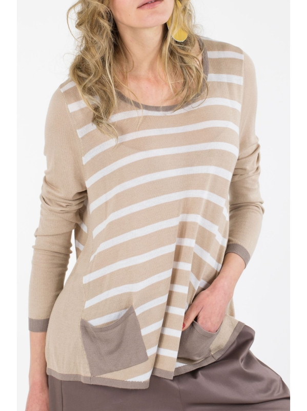 Maglia con tasche