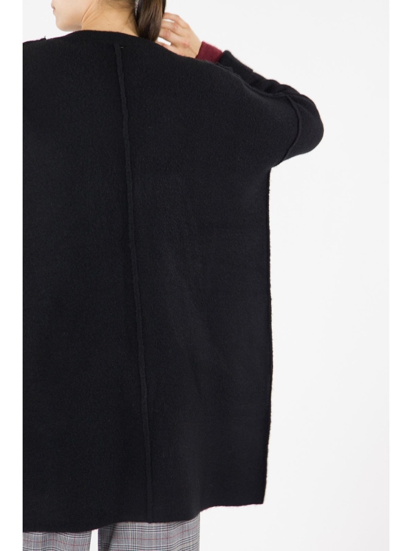 Cardigan lungo in maglia