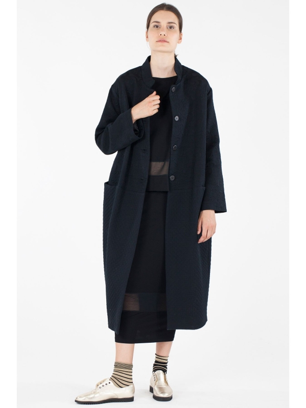 Cappotto lungo matelassé