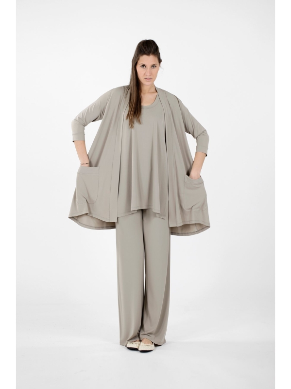 Cardigan bordato