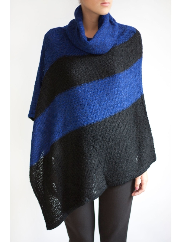 Poncho bouclè