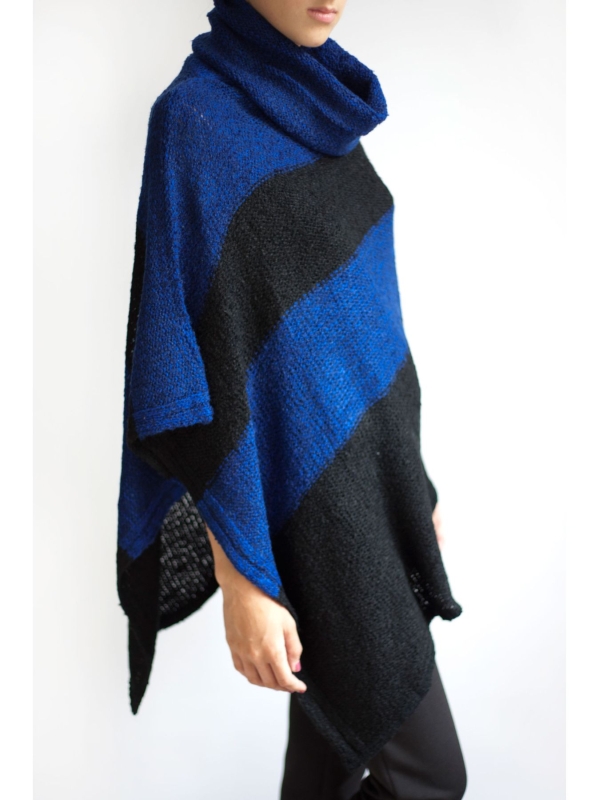 Poncho bouclè
