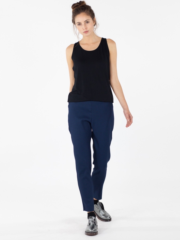 Pantalone chino stampato