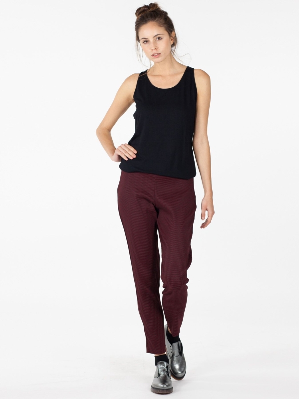 Pantalone chino stampato