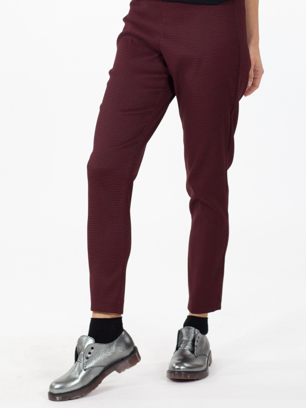 Pantalone chino stampato