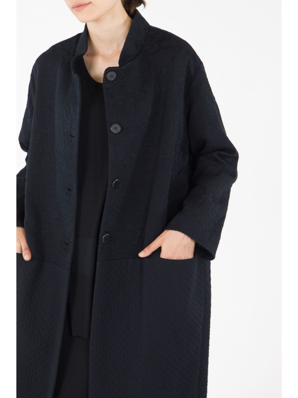 Cappotto lungo matelassé