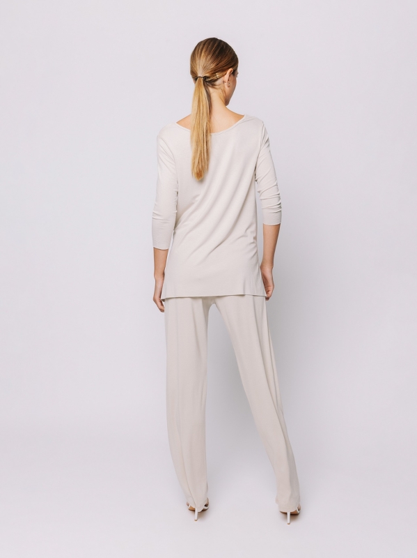 Boxy t-shirt lunga #Essential