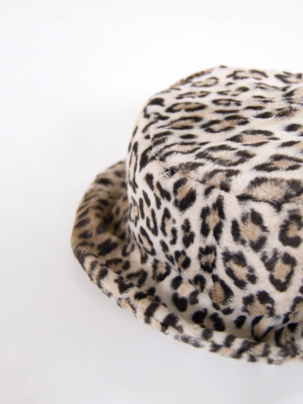 Chapeau stampa leopardata