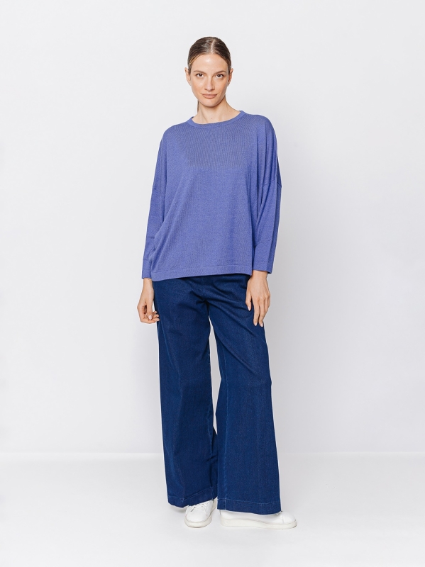 Oversize line shirt