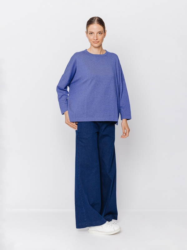 Oversize line shirt