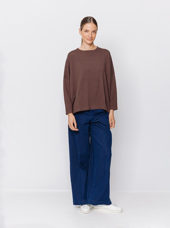 Oversize line shirt