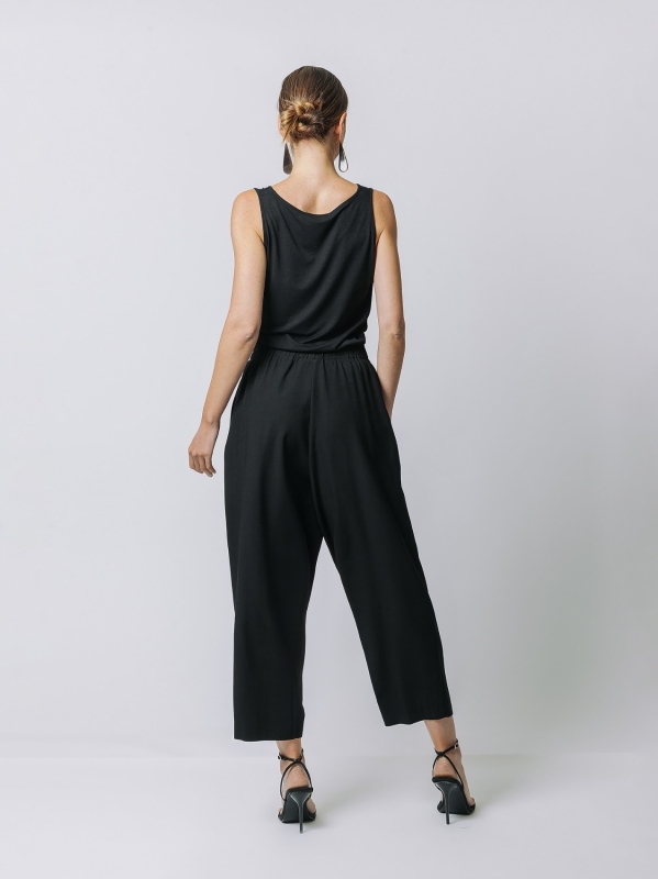 Pantalone gaucho in viscosa