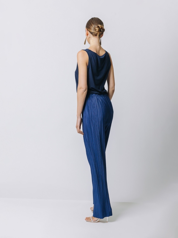 Pantalone in plissè
