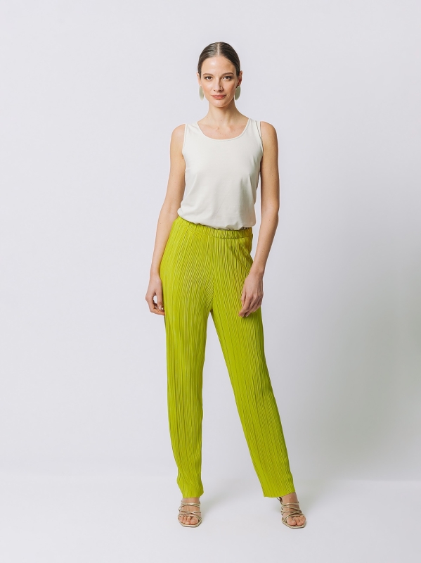 Pantalone in plissè