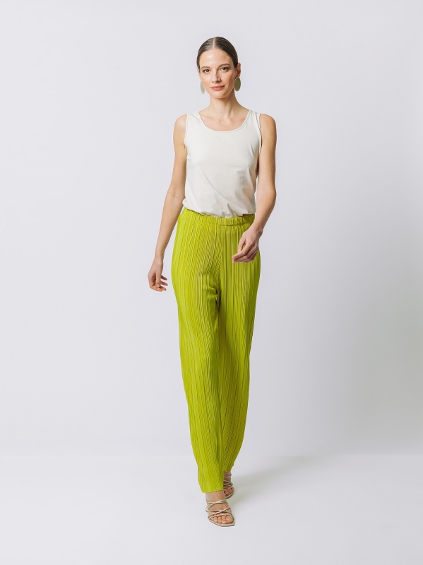 Pantalone in plissè