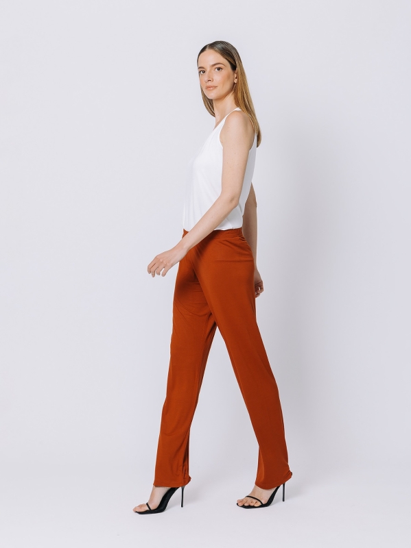 Pantalone in jersey GESSO