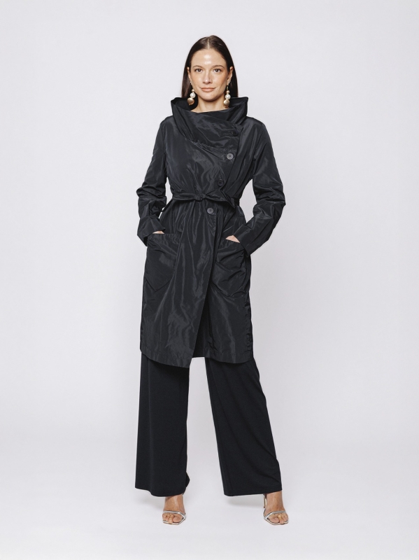 Trench Midali Toujours in Tessuto Tecnico