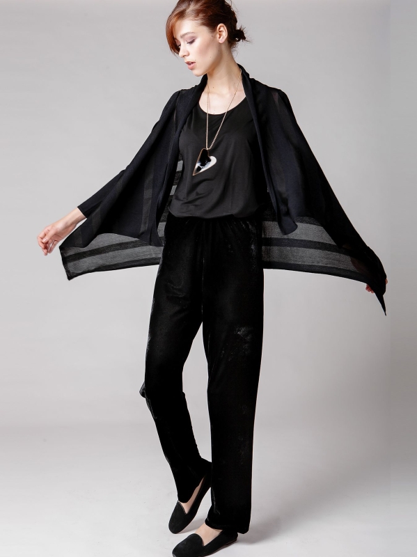 Cardigan fazzoletto