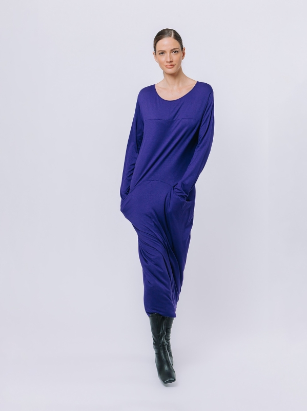 Übergroßes Jerseykleid