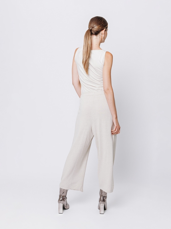 Gaucho-Hose aus Gentle Touch-Strick