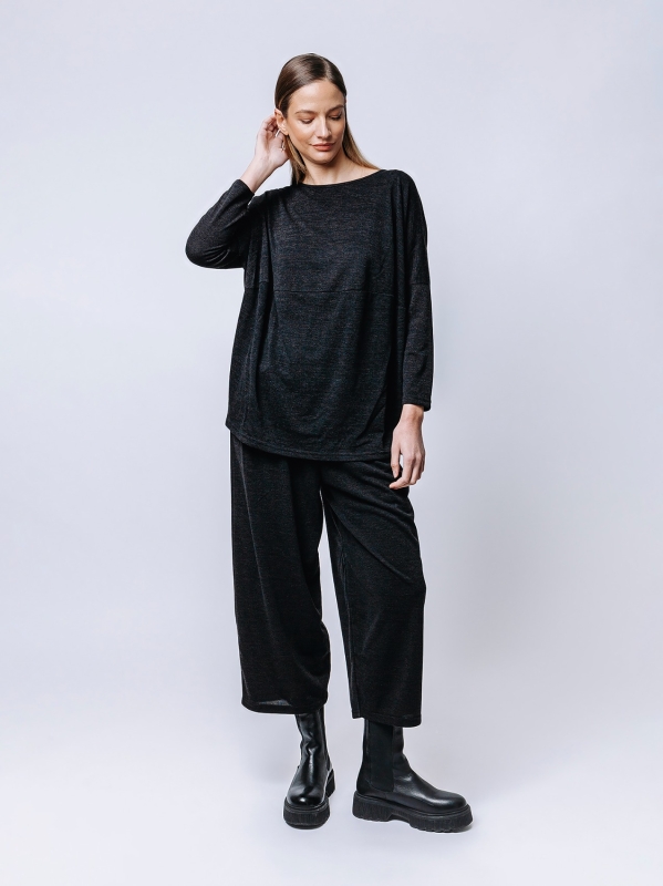 T-shirt ovetto in jersey manolana