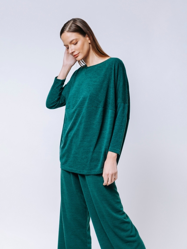 T-shirt ovetto in jersey manolana