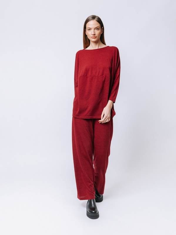 T-shirt ovetto in jersey manolana